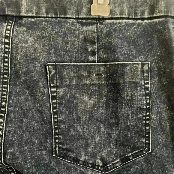 🆕NOHO Curvy Plus-Size Mid Blue Acid Jegging 3XG🆕 - Picture 7 of 12